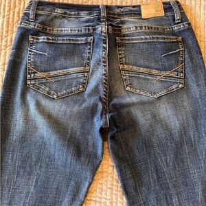 BKE Women's Classic Straight Leg Denim Jeans